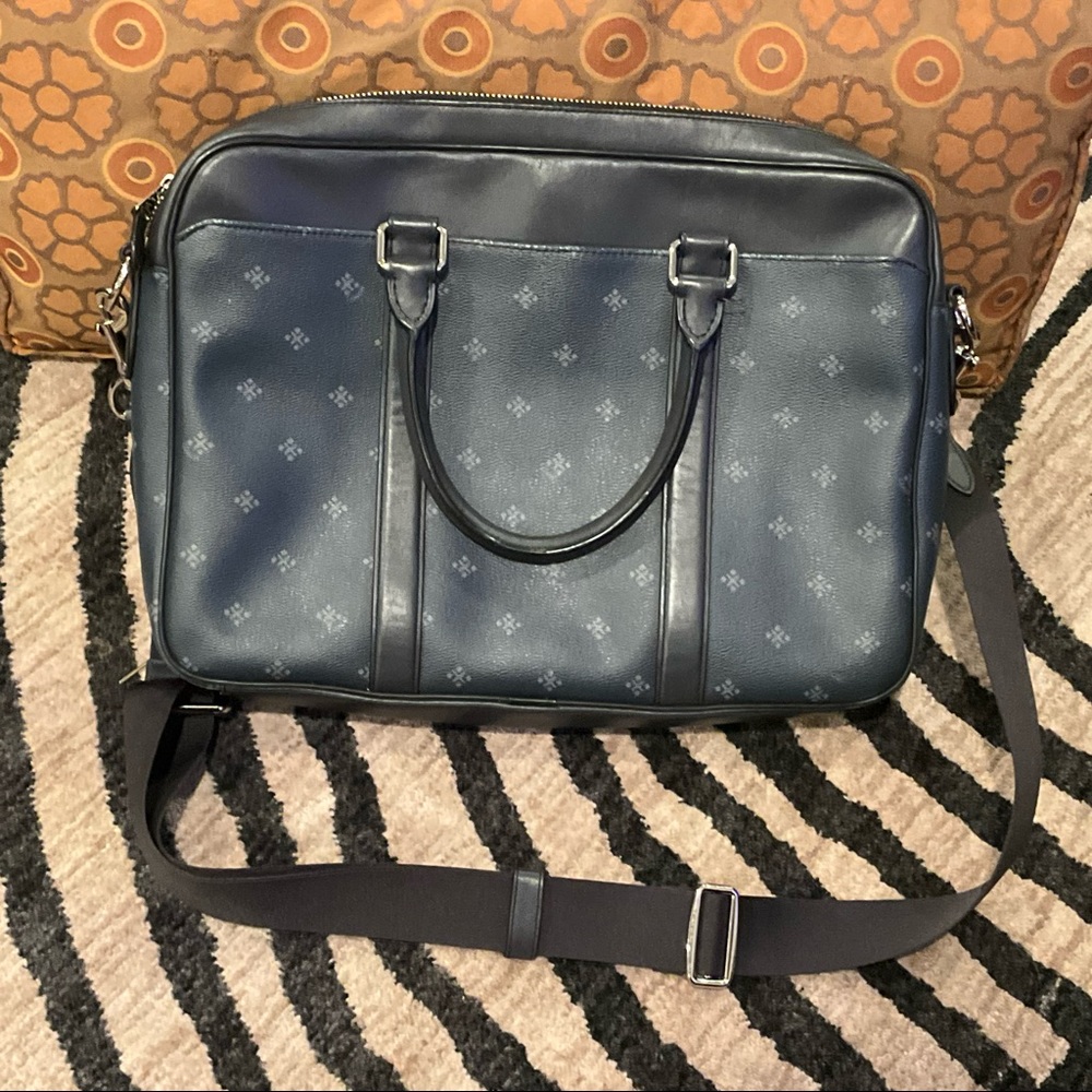 Coach Perry Slim Briefcase Messenger Bag